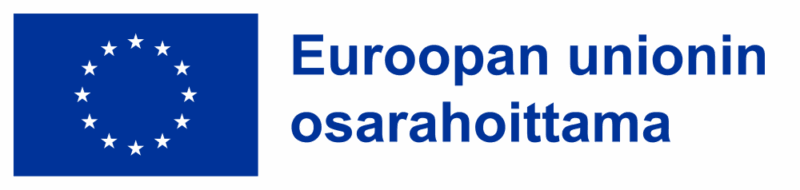 EU:n osarahoittama -logo